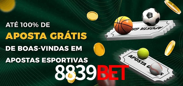 8839bet Ate 100% de Aposta Gratis