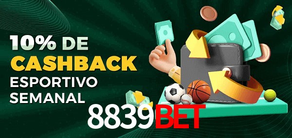 10% de bônus de cashback na 8839bet